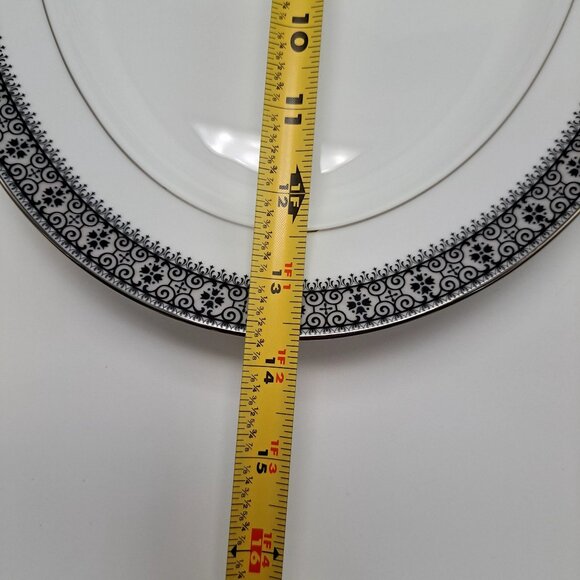Noritake Fine China Segovia 2216 Pattern 13-3/4" Oval Serving Platter Japan - Picture 11 of 13
